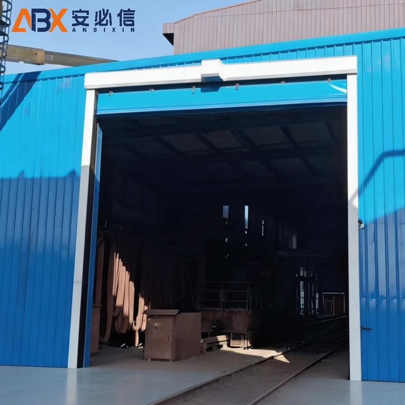 周口市PVC堆积门